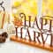 Glitzhome® 18" Wood & Metal Happy Harvest Table Décor